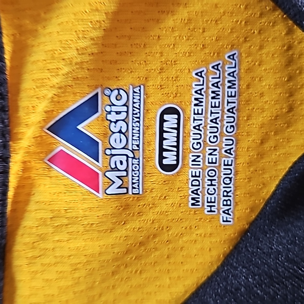 Pittsburgh Steelers Majestic #94 Lawrence Timmons AFC North Jersey Men's Medium - Picture 9 of 10